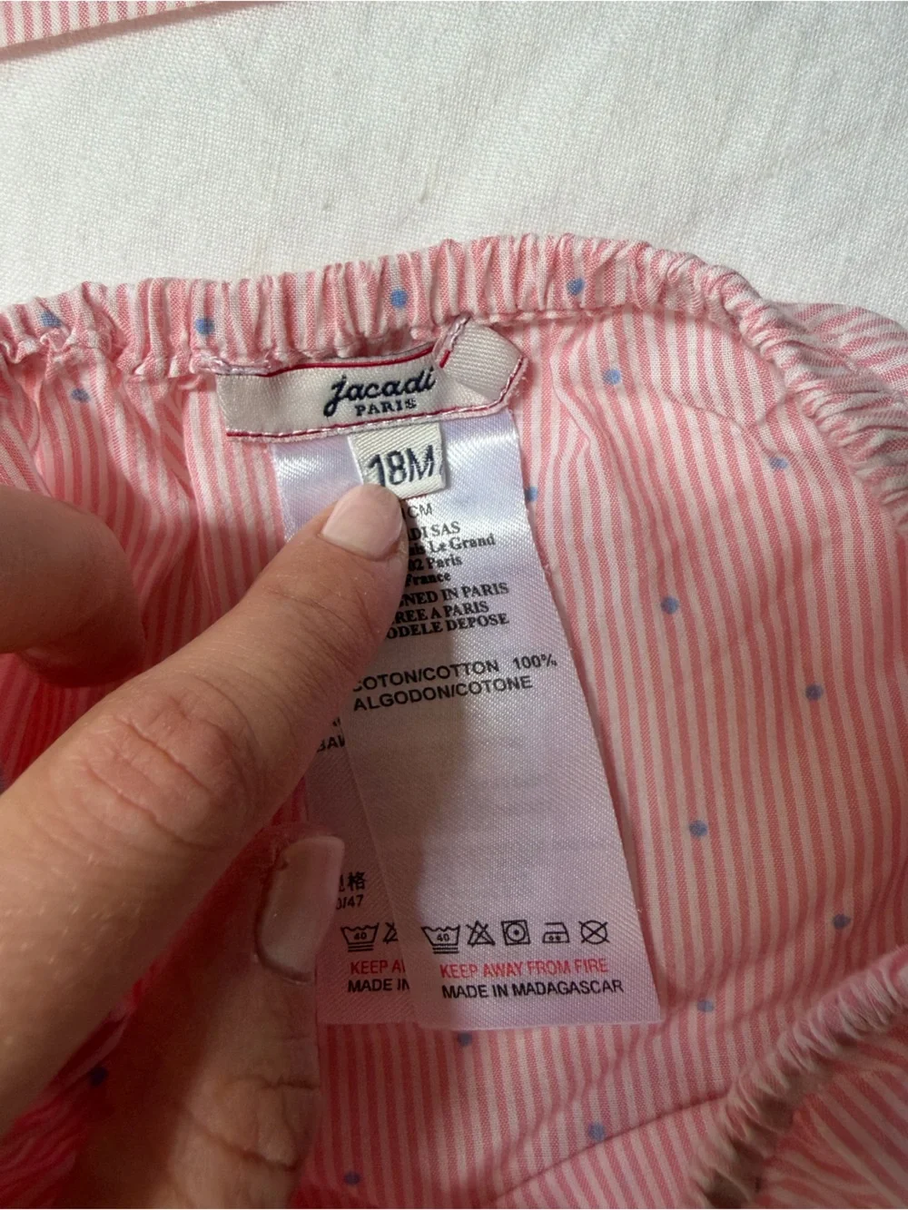 Jacadi Baby Outfit 18m (runs small)